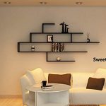 Amazon.com: Wall Mount Floating Shelves Display Bedroom Decorative
