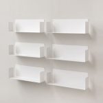 Floating wall shelves US 17,71 inch long - Set of 6