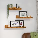 Loon Peak Atterberry Rustic Luxe 3 Piece Floating Shelf Set