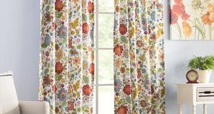 Vintage Floral Curtains | Wayfair