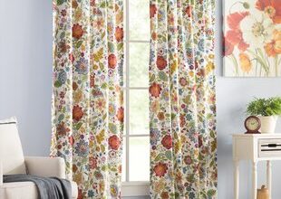 Vintage Floral Curtains | Wayfair