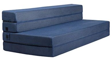 Amazon.com: Milliard Tri-Fold Foam Folding Mattress and Sofa Bed for