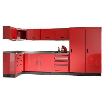 Red - Pick Up Today - Aluminum - Garage Cabinets & Storage Systems