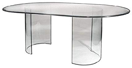 Amazon.com - See Glass Dining Table - Base Only - Tables