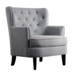 Grey And Tan Accent Chair | Wayfair