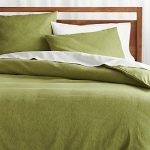 Green Bedding | Crate and Barrel