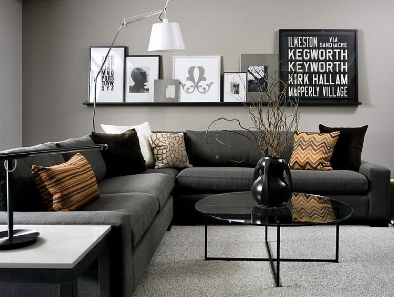69 Fabulous Gray Living Room Designs To Inspire You - Decoholic