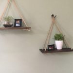 Rustic hanging shelf | Etsy