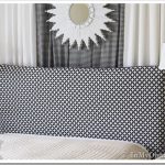 Easy-Sew Reversible Padded Headboard Cover | In My Own Style