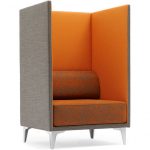 Ej400 Apoluna Box High Back Chair - hivemodern.com