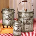Amazon.com: Country Living Set of 3 Canisters Home Accent: Kitchen
