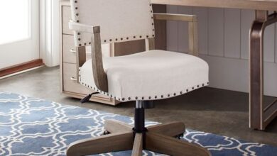 Manchester Upholstered Swivel Desk Chair | Pottery Barn