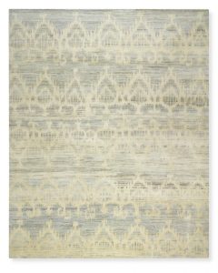 Hand Knotted Tonal Ikat Rug | Williams Sonoma
