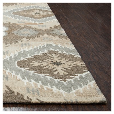 Suffolk Focused Medallion Ikat Rug - Rizzy Home : Target