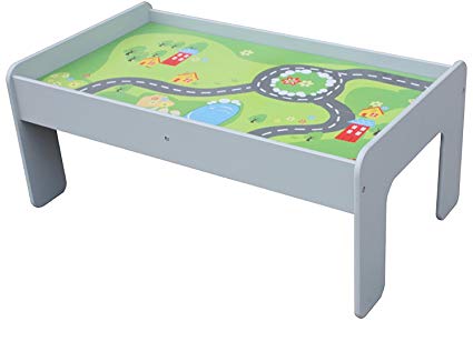 Amazon.com: Pidoko Kids Train Table, Grey - Perfect Toy Gift Set for