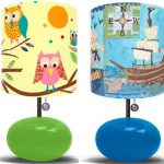 Colorful kid's lamps