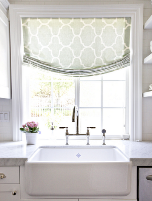 20+ Kitchen Curtain Decorating Ideas Above Sink | Kitchen