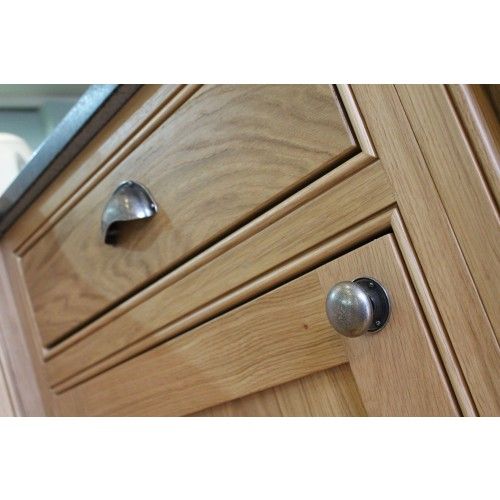 Change door handles on cupboards - finesse pewter cup handle | Doors