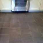 Kitchen floor tile: Slate like ceramic floor - I like the pattern