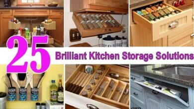 25 Brilliant Kitchen Storage Solutions | Home Design, Garden