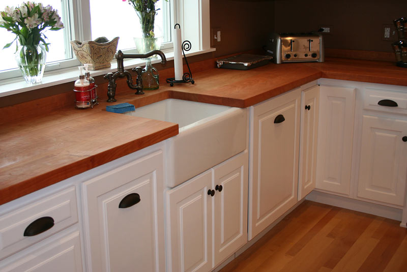 Wood Kitchen Countertops by Grothouse
