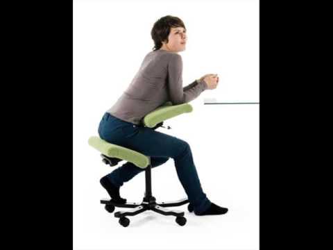 Ergonomic Kneeling Chairs - YouTube