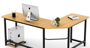 Amazon.com : Tribesigns Modern L-Shaped Desk Corner Computer Desk PC