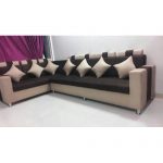 7 Seater L Shaped Sofa at Rs 37500 /set | L Shape Sofa Set | ID