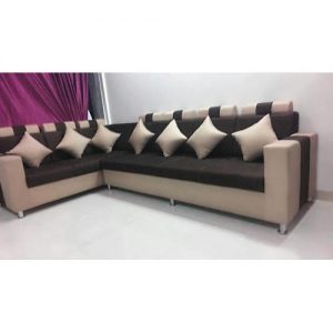 7 Seater L Shaped Sofa at Rs 37500 /set | L Shape Sofa Set | ID