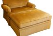 Large Chenille Club Chair and Ottoman - $4,149 Est. Retail - $1,245