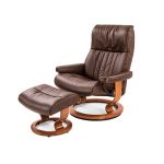 Crown Large Chair and Ottoman