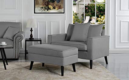 Amazon.com: Overstock Mid-Century Living Room Large Accent Chair