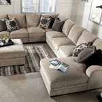 Ashley Furniture:Cosmo- marble 3 piece, RAF sectional sofa Chaise