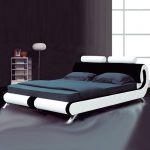 Paris Modern Italian Designer Leather Bed - Luxury Leather Beds