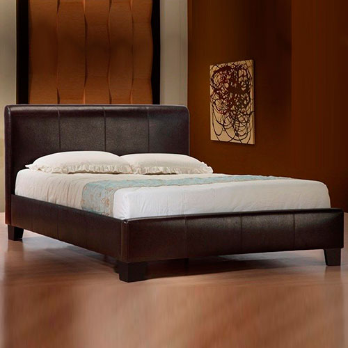 Modern Italian Designer Leather Bed - Luxury Leather Beds - Beds.co
