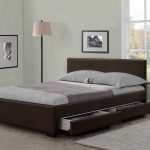 Modern Italian Designer 4 Drawer Leather Bed - Luxury Leather Beds