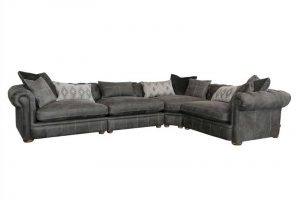 Retreat Leather Corner Sofa from A&J | Mia Stanza