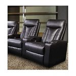 Amazon.com: Pavillion Theater Seating - 2 Black Leather Chairs
