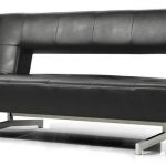 Black Eco-Leather Sofa Bed - Modern - Futons - by New York Furniture