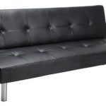 MAINSTAYS Faux Leather Sofa Bed - Black | Walmart Canada