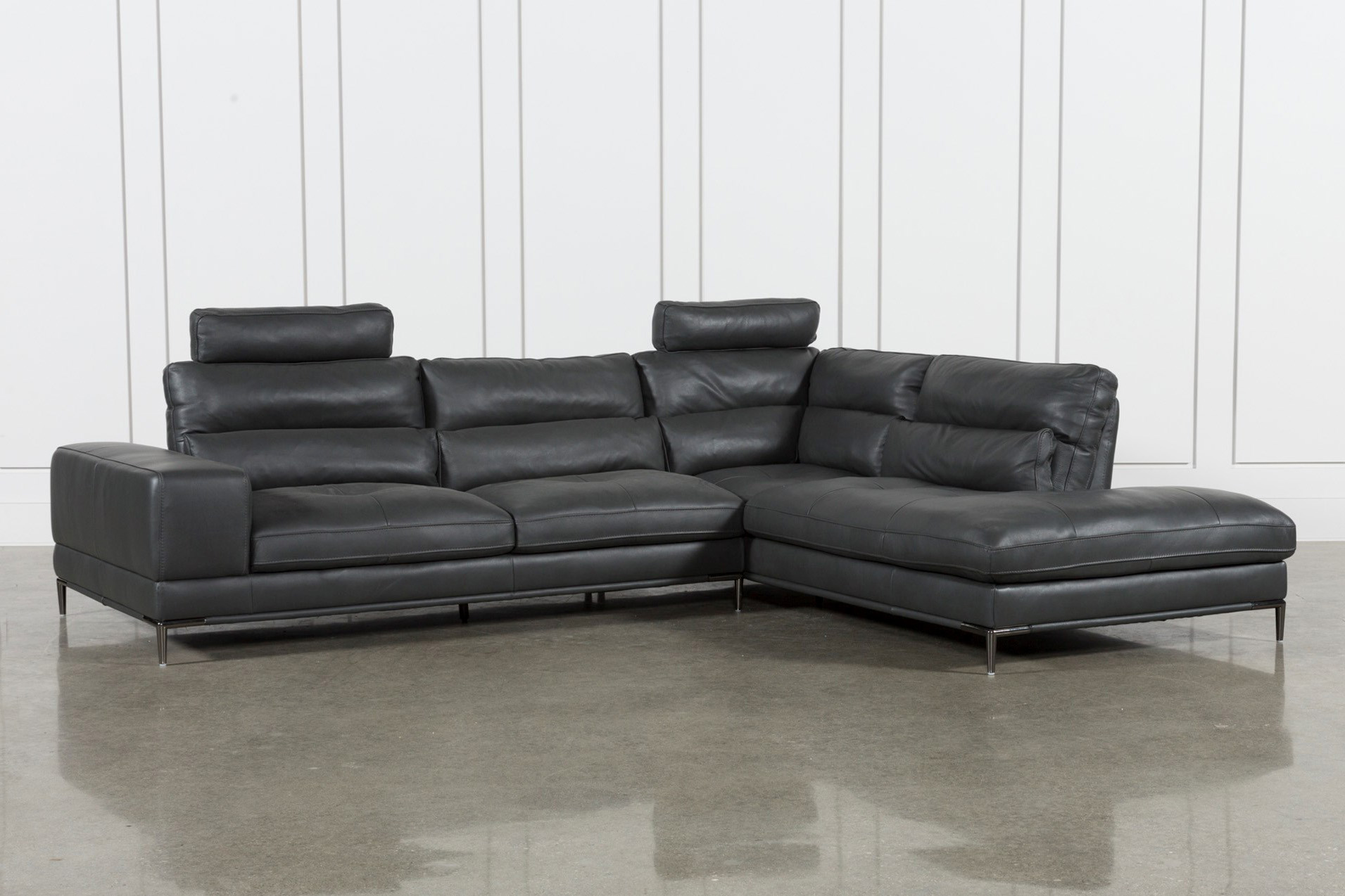Leather Sectional Sofas | Living Spaces