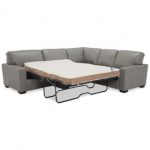 Furniture Ennia 2-Pc. Leather Full Sleeper Sectional Sofa, Created