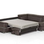 Amazon.com: Chiara Full Leather Italian Sectional Sofa Bed Sleeper