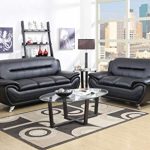 Amazon.com: GTU Furniture Contemporary Bonded Leather Sofa