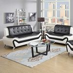 Amazon.com: US Pride Furniture 2 Piece Modern Bonded Leather Sofa