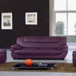 Someday I will have a purple leather couch | For the Home