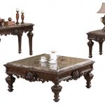 Traditional Living Room Table Set, 3-Piece Set - Victorian - Coffee
