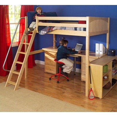 Amazon.com: Maxtrix Kids Grand 3 / Giant 3 Full High Loft Bed with