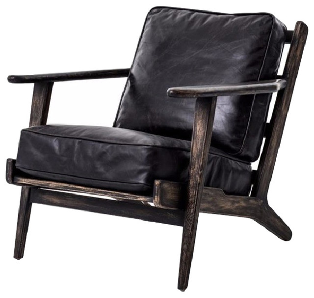 Irondale Brooks Lounge Chair - Midcentury - Armchairs And Accent