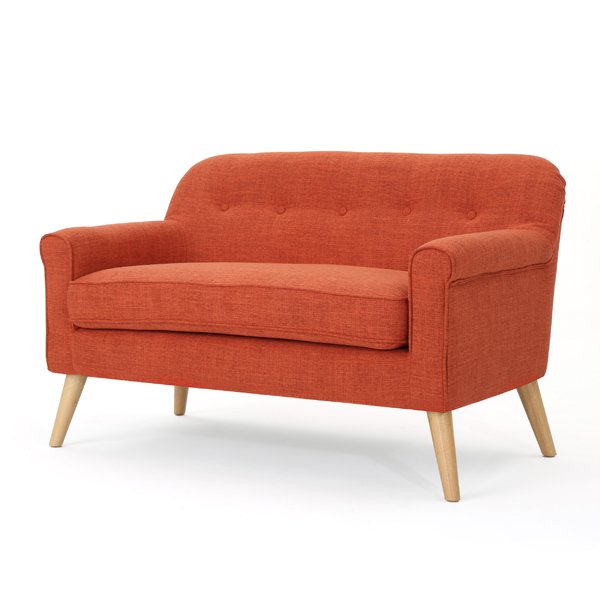 Turn on the Brights Anchill Mid Century Modern Loveseat & Reviews